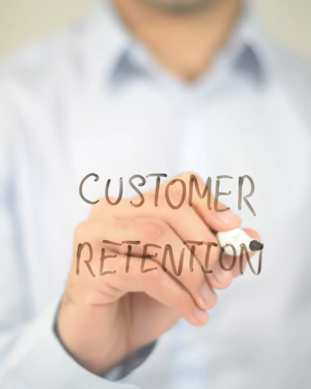 Visual of customer retention & loyalty strategy